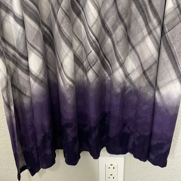 SIMPLY VERA Maxi Dress | Purple and Gray | Large - Picture 5 of 12